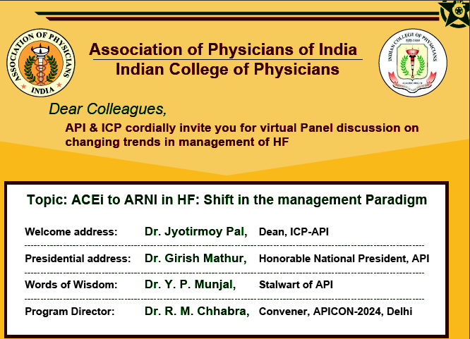 Topic ACEi to ARNI in HF Shift in the management Paradigm