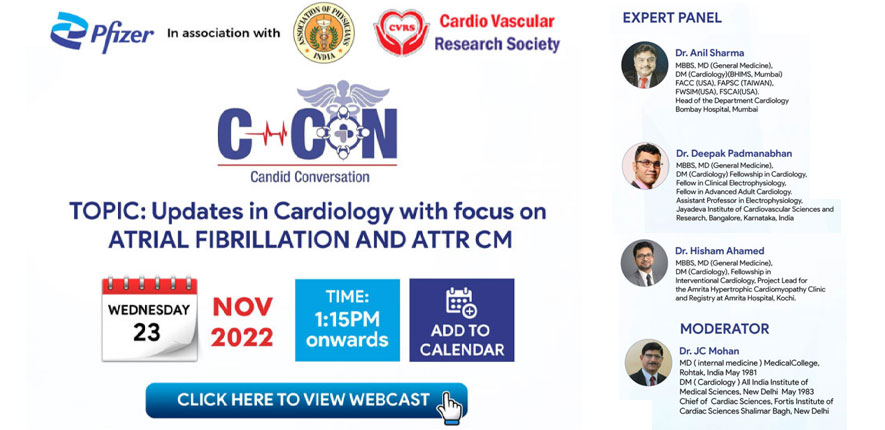 Updates in Cardiology with focus on Atrial fibrillation and ATTRCM