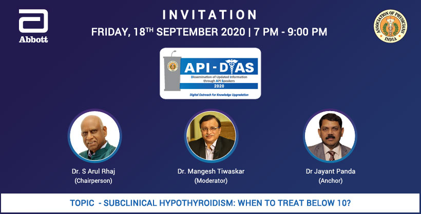 SUBCLINICAL HYPOTHYROIDISM : WHEN TO TREAT BELOW 10?