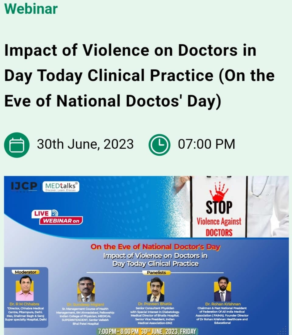 Impact of violence on Doctors